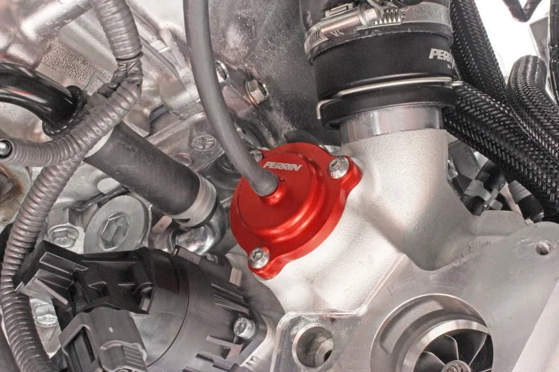 PERRIN 22-25 Subaru WRX / 20-25 LGT & OBXT / 19-25 Ascent Diverter Valve - Red - Additional View 7