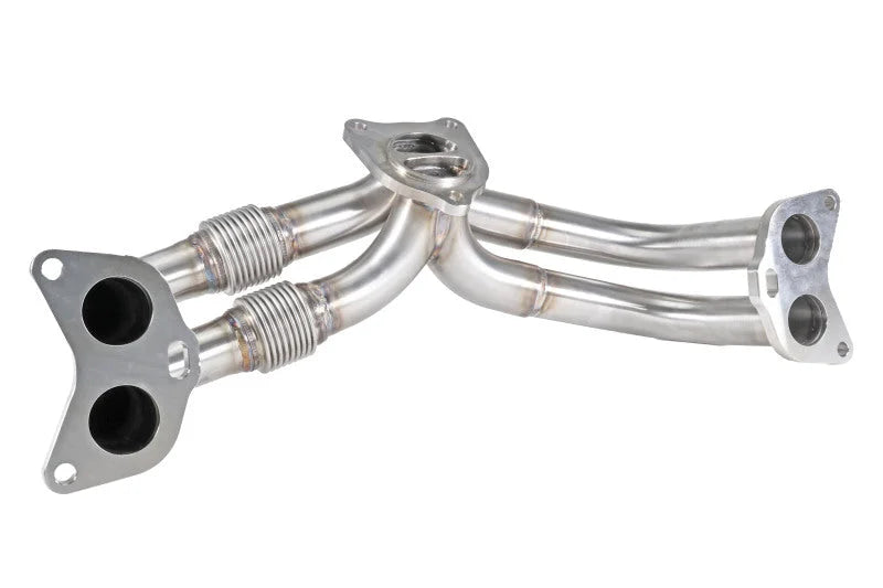 PERRIN 22-25 Subaru WRX / 20-25 OBXT & LXT / 19-25 Ascent Equal Length Header - Brushed SS - Main Product View