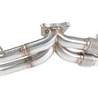 Load image into Gallery viewer, PERRIN 22-25 Subaru WRX / 20-25 OBXT &amp; LXT / 19-25 Ascent Equal Length Header - Brushed SS - Back View
