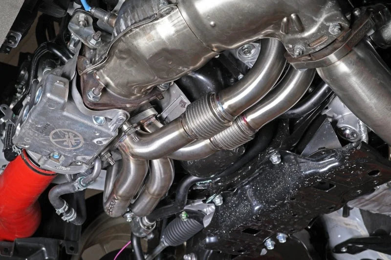 PERRIN 22-25 Subaru WRX / 20-25 OBXT & LXT / 19-25 Ascent Equal Length Header - Brushed SS - Additional View 12