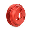 Load image into Gallery viewer, PERRIN 22-25 Subaru WRX / 21-25 Crosstrek / 20-25 LGT/OBXT/FXT Lightweight Water Pump Pulley - Red - Main Product View