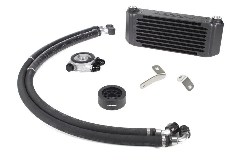 PERRIN 22-25 Subaru WRX (CVT Transmisson) Engine Oil Cooler Full Kit - Back View
