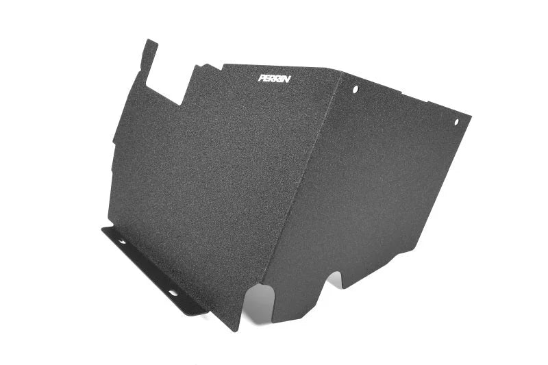 PERRIN 22-25 Subaru WRX Cold Air Intake w/Heatshield - Black - Back View