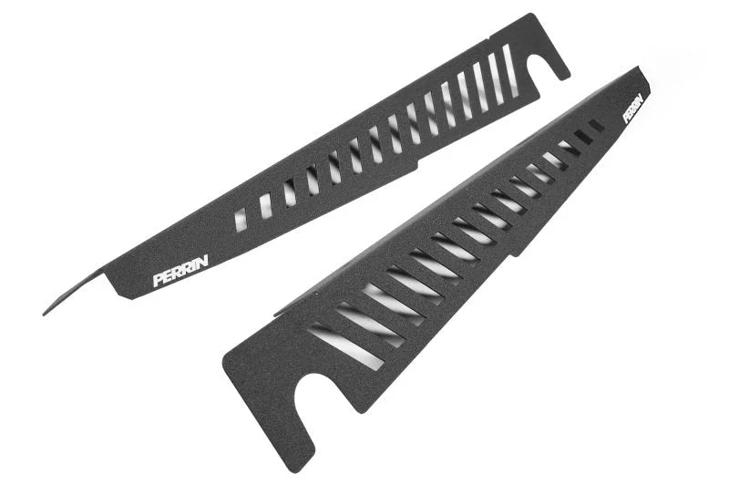 PERRIN 22-25 Subaru WRX Fender Shroud Set - Black - Back View