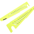 Load image into Gallery viewer, PERRIN 22-25 Subaru WRX Fender Shroud Set - Neon Yellow - Installation View
