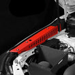 Load image into Gallery viewer, PERRIN 22-25 Subaru WRX Fender Shroud Set - Red - Installation View