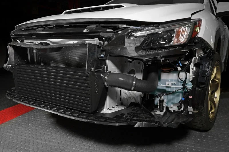 PERRIN 22-25 Subaru WRX Front Mount Intercooler Kit (Black Tubes & Black Core) - Additional View 6