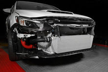 Load image into Gallery viewer, PERRIN 22-25 Subaru WRX Front Mount Intercooler Kit (Black Tubes &amp; Silver Core) - Installation View