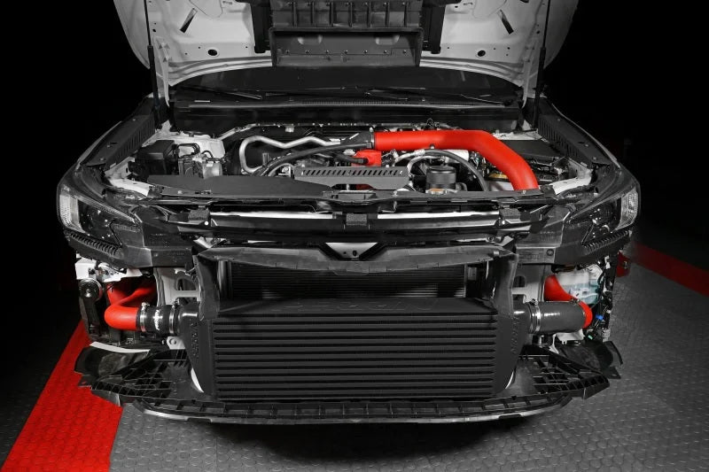 PERRIN 22-25 Subaru WRX Front Mount Intercooler Kit (Red Tubes & Black Core) - Additional View 11