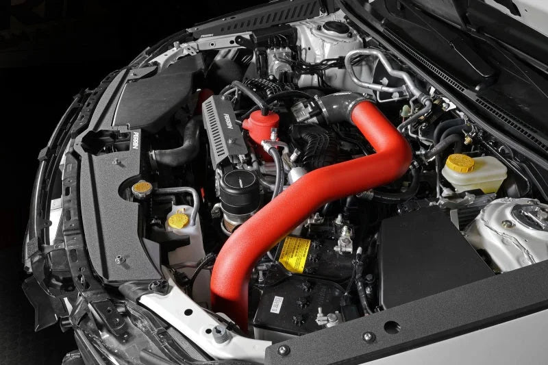 PERRIN 22-25 Subaru WRX Front Mount Intercooler Kit (Red Tubes & Black Core) - Additional View 12
