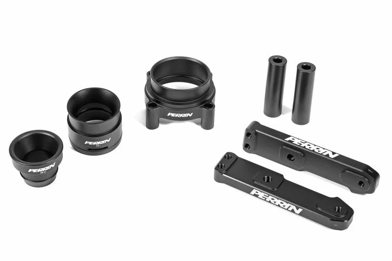 PERRIN 22-25 Subaru WRX Front Mount Intercooler Kit (Red Tubes & Black Core) - Additional View 13