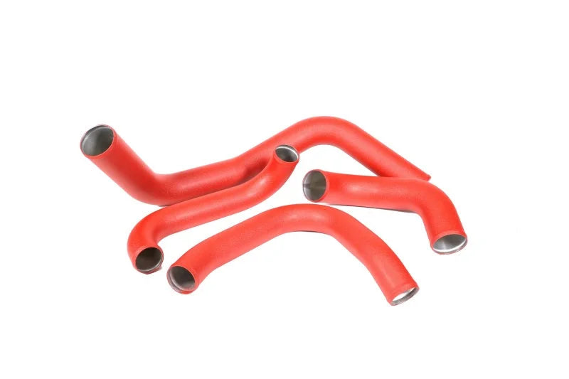 PERRIN 22-25 Subaru WRX Front Mount Intercooler Kit (Red Tubes & Silver Core) - Additional View 8