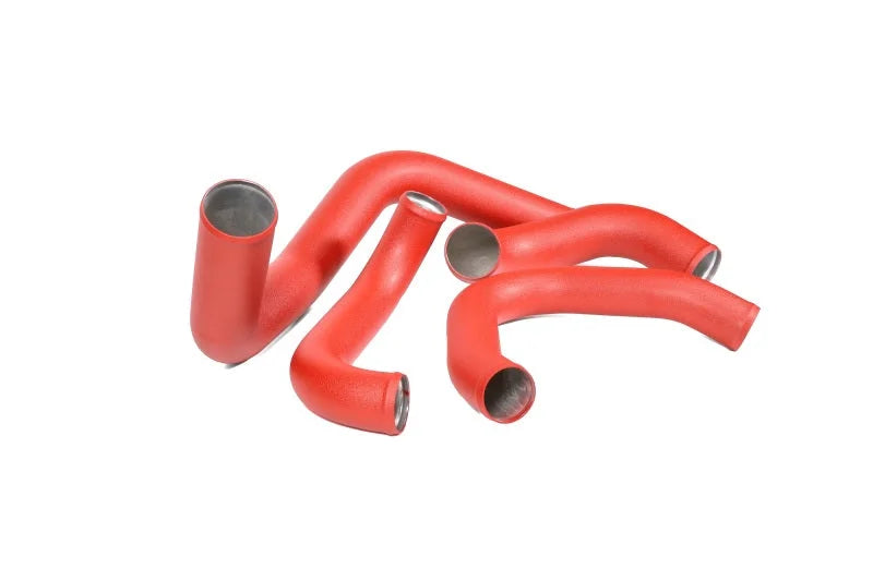 PERRIN 22-25 Subaru WRX Front Mount Intercooler Kit (Red Tubes & Silver Core) - Additional View 13