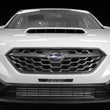 Load image into Gallery viewer, PERRIN 22-25 Subaru WRX License Plate Delete - Black - Side View