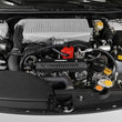 Load image into Gallery viewer, PERRIN 22-25 Subaru WRX Pulley Cover - Black (SHORT - For Use w/PERRIN AOS) - Installation View