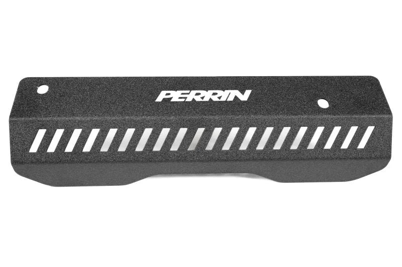 PERRIN 22-25 Subaru WRX Pulley Cover - Black (SHORT - For Use w/PERRIN AOS) - Additional View 6