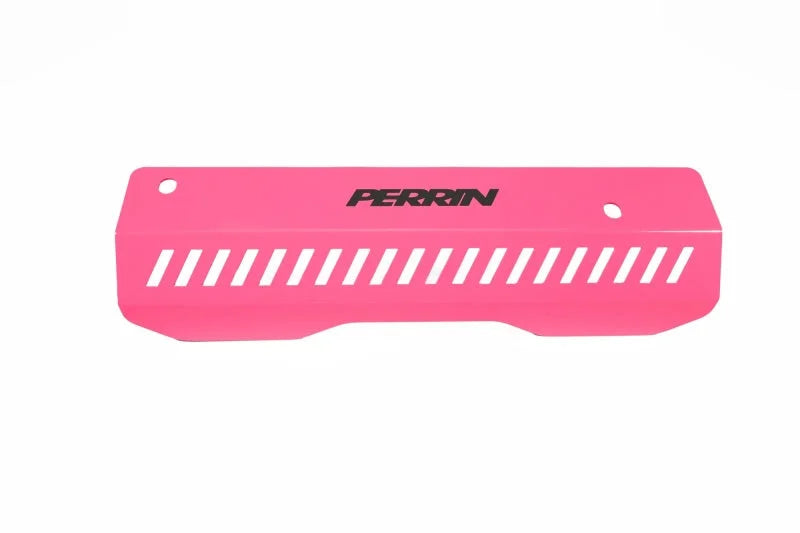 PERRIN 22-25 Subaru WRX Pulley Cover - Hyper Pink (SHORT - For Use w/PERRIN AOS) - Main Product View