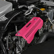 Load image into Gallery viewer, PERRIN 22-25 Subaru WRX Pulley Cover - Hyper Pink (SHORT - For Use w/PERRIN AOS) - Back View