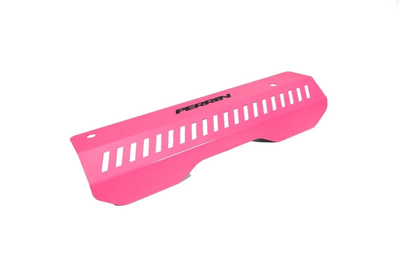 PERRIN 22-25 Subaru WRX Pulley Cover - Hyper Pink (SHORT - For Use w/PERRIN AOS) - Additional View 5