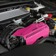 Load image into Gallery viewer, PERRIN 22-25 Subaru WRX Pulley Cover - Hyper Pink (TALL - For Use w/o PERRIN AOS) - Side View