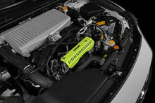 Load image into Gallery viewer, PERRIN 22-25 Subaru WRX Pulley Cover - Neon Yellow (SHORT - For Use w/PERRIN AOS) - Back View