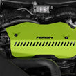 Load image into Gallery viewer, PERRIN 22-25 Subaru WRX Pulley Cover - Neon Yellow (TALL - For Use w/o PERRIN AOS) - Side View