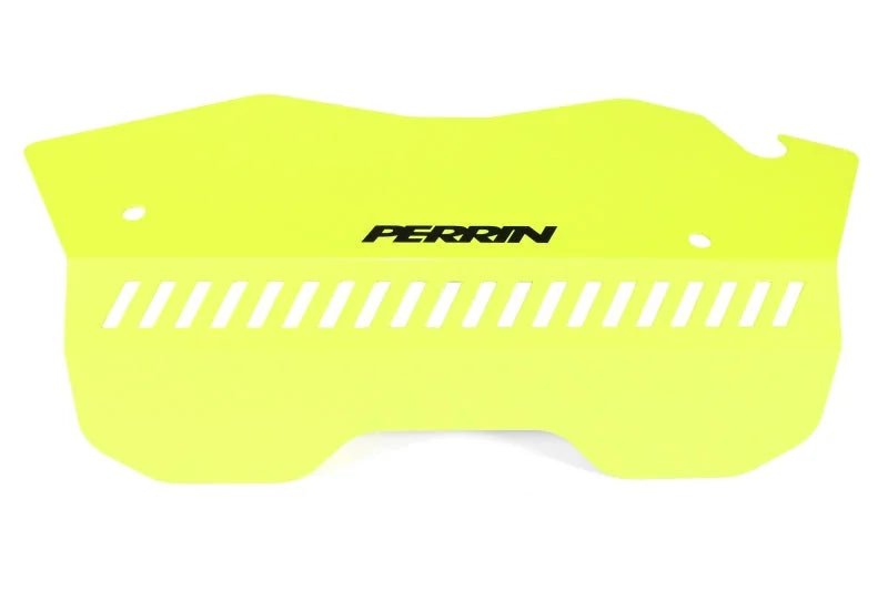 PERRIN 22-25 Subaru WRX Pulley Cover - Neon Yellow (TALL - For Use w/o PERRIN AOS) - Additional View 6
