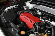 Load image into Gallery viewer, PERRIN 22-25 Subaru WRX Pulley Cover - Red (TALL - For Use w/o PERRIN AOS) - Main Product View