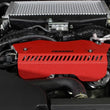 Load image into Gallery viewer, PERRIN 22-25 Subaru WRX Pulley Cover - Red (TALL - For Use w/o PERRIN AOS) - Back View