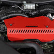 Load image into Gallery viewer, PERRIN 22-25 Subaru WRX Pulley Cover - Red (TALL - For Use w/o PERRIN AOS) - Installation View