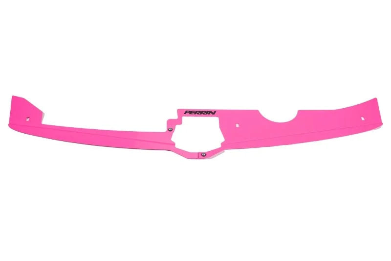 PERRIN 22-25 Subaru WRX Radiator Shroud - Hyper Pink - Side View