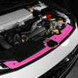 Load image into Gallery viewer, PERRIN 22-25 Subaru WRX Radiator Shroud - Hyper Pink - Installation View