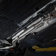 Load image into Gallery viewer, PERRIN 22-25 Subaru WRX Stainless Steel Midpipe w/Resonator 3in. (Fits OEM/Aftermarket Mufflers) - Installation View