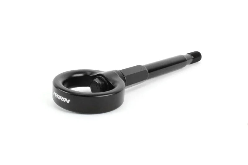PERRIN 22-25 Toyota GR86 Tow Hook Kit (Front) - Black - Side View