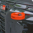 Load image into Gallery viewer, PERRIN 23-26 Toyota GR Corolla Front Tow Hook - Red - Side View