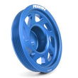 Load image into Gallery viewer, PERRIN 93-14 Subaru Impreza (Incl. 02-14 WRX) / 04-21 STI (w/o AC) Lightened Crank Pulley - Blue - Main Product View