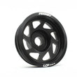 Load image into Gallery viewer, PERRIN 93-14 Subaru Impreza (Incl. 02-14 WRX) / 04-21 STI Lightened Crank Pulley - Black - Additional View 7