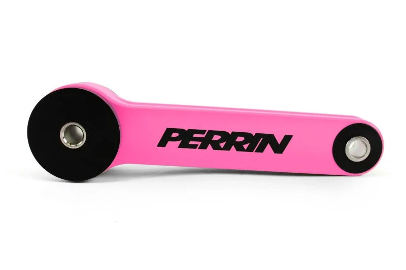 PERRIN 93-25 Subaru WRX/STI/Impreza/Crosstrek 09-25 Forester/Legacy Pitch Stop Mount - Pink - Back View