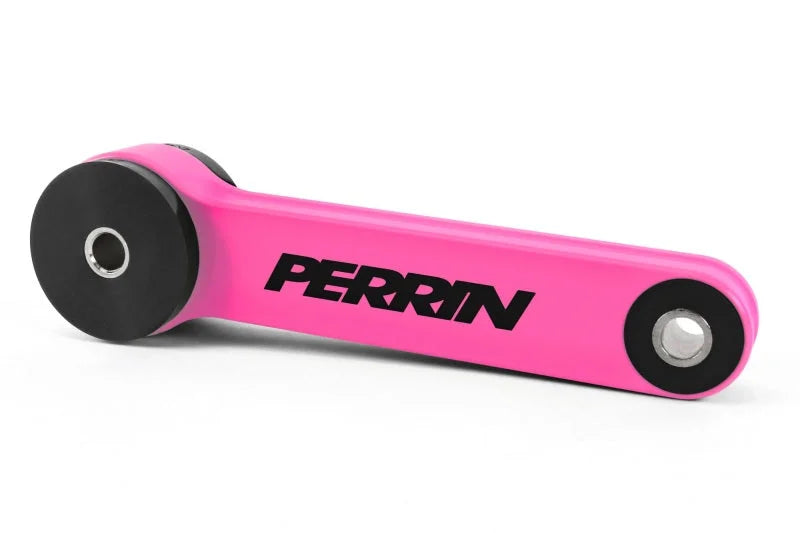 PERRIN 93-25 Subaru WRX/STI/Impreza/Crosstrek 09-25 Forester/Legacy Pitch Stop Mount - Pink - Installation View