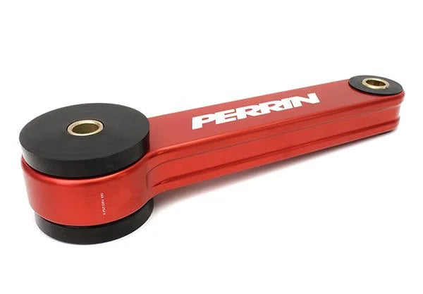 PERRIN 93-25 Subaru WRX/STI/Impreza/Crosstrek 09-25 Forester/Legacy Pitch Stop Mount - Red - Detail View