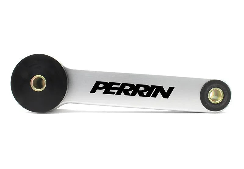 PERRIN 93-25 Subaru WRX/STI/Impreza/Crosstrek 09-25 Forester/Legacy Pitch Stop Mount - Silver - Side View