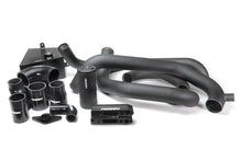 Load image into Gallery viewer, PERRIN Front Mount Intercooler Boost Tube Kit - Black fits 2015-2021 Subaru STI - Installation View