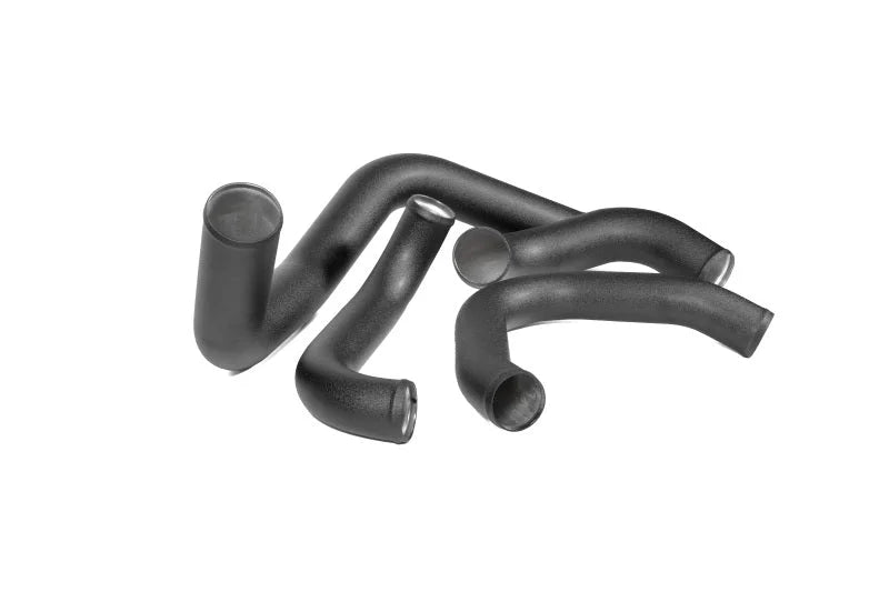 PERRIN Front Mount Intercooler Boost Tube Kit - Black fits 2022-2025 Subaru WRX - Installation View