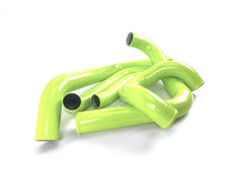 Load image into Gallery viewer, PERRIN Front Mount Intercooler Boost Tube Kit - Neon Yellow fits 2015-2021 Subaru STI - Additional View 5