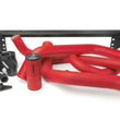 Load image into Gallery viewer, PERRIN Front Mount Intercooler Boost Tube Kit - Red fits 2002-2007 Subaru WRX / STI - Back View