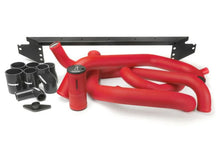 Load image into Gallery viewer, PERRIN Front Mount Intercooler Boost Tube Kit - Red fits 2002-2007 Subaru WRX / STI - Back View