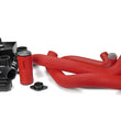 Load image into Gallery viewer, PERRIN Front Mount Intercooler Boost Tube Kit - Red fits 2015-2021 Subaru WRX - Additional View 5