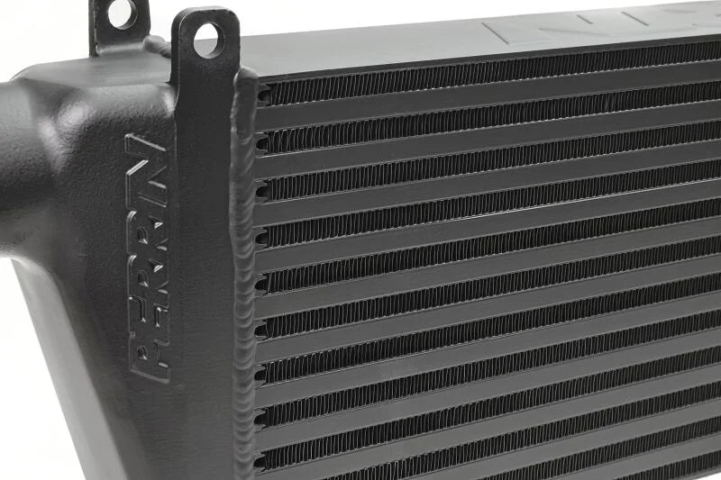 PERRIN Standard Size Front Mount Intercooler Core - Black fits 2002-2025 Subaru WRX / STI - Installation View