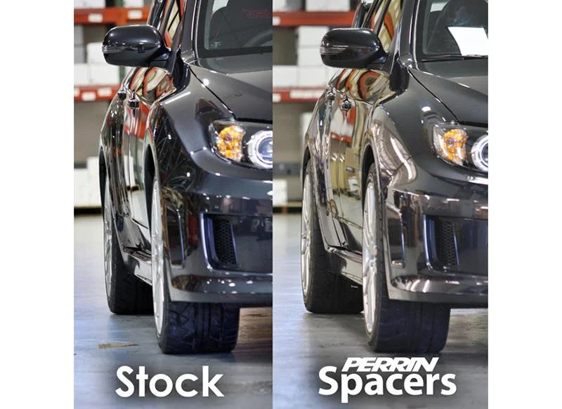 PERRIN Subaru/Toyota/Scion 15mm Wheel Spacers (Slip-On Style W/Studs) 5x114.3 & 5x100 56mm CB - - Additional View 6