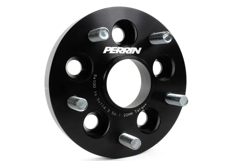 PERRIN Subaru/Toyota/Scion 20mm Wheel Adapter (Bolt-On Type) 5x100 to 5x114.3 w/56mm Hub - Pair - Additional View 6